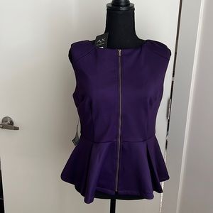 Armani exchange peplum top